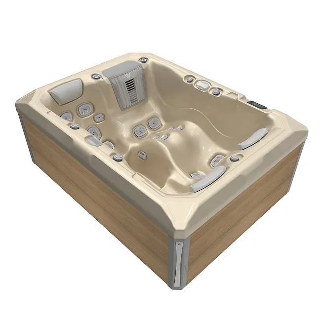 WELLIS TEIDE PEAKLIFE DELUXE, WELLIS Wannenfarbe / Aussenverkleidung: CHAMPAGNE / LIGHT MAPLE