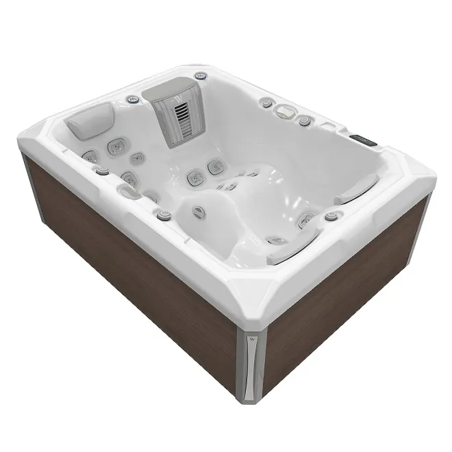 WELLIS TEIDE PEAKLIFE DELUXE, WELLIS Wannenfarbe / Aussenverkleidung: ICE WHITE / GRAPHITE BROWN