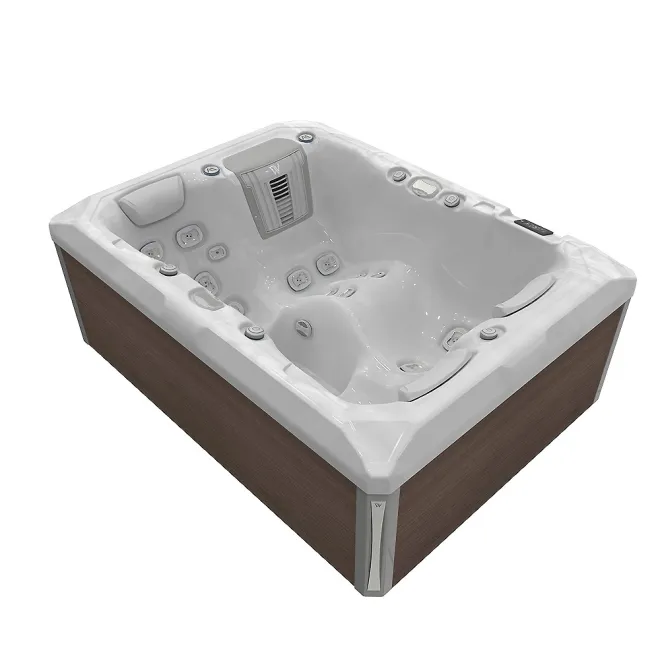 WELLIS TEIDE PEAKLIFE DELUXE, WELLIS Wannenfarbe / Aussenverkleidung: STERLING SILVER / GRAPHITE BROWN