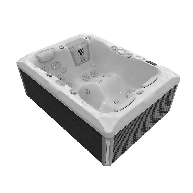WELLIS TEIDE PEAKLIFE DELUXE, WELLIS Wannenfarbe / Aussenverkleidung: STERLING SILVER / GRAU