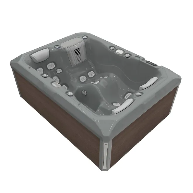 WELLIS TEIDE PEAKLIFE DELUXE, WELLIS Wannenfarbe / Aussenverkleidung: THUNDER GREY / GRAPHITE BROWN