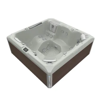 WELLIS ATLAS DELUXE PEAK LIFE, WELLIS Wannenfarbe / Aussenverkleidung: SOFT SILK / GRAPHITE BROWN