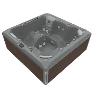 WELLIS ATLAS DELUXE PEAK LIFE, WELLIS Wannenfarbe / Aussenverkleidung: THUNDER GREY / GRAPHITE BROWN