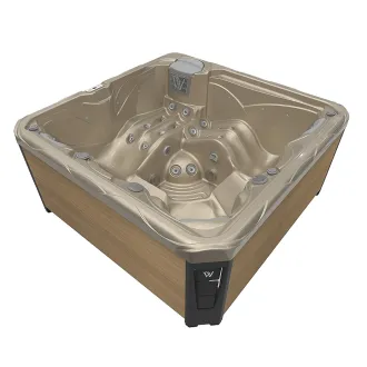 WELLIS CITYLIFE BUDAPEST 230V, WELLIS Wannenfarbe / Aussenverkleidung: CHAMPAGNE / LIGHT MAPLE