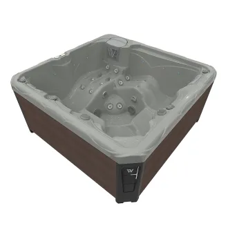 WELLIS CITYLIFE BUDAPEST 230V, WELLIS Wannenfarbe / Aussenverkleidung: SOFT SILK / GRAPHITE BROWN