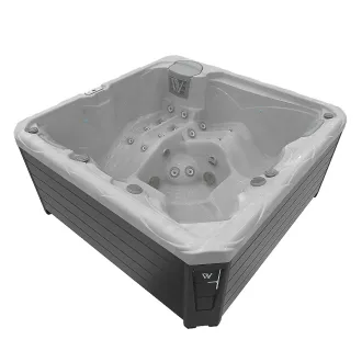 WELLIS CITYLIFE BUDAPEST 230V, WELLIS Wannenfarbe / Aussenverkleidung: STERLING SILVER / GRAU