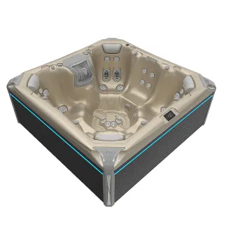 WELLIS ELBRUS PEAKLIFE DELUXE, WELLIS Wannenfarbe / Aussenverkleidung: CHAMPAGNE / GRAU