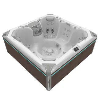 WELLIS ELBRUS PEAKLIFE DELUXE, WELLIS Wannenfarbe / Aussenverkleidung: ICE WHITE / GRAPHITE BROWN