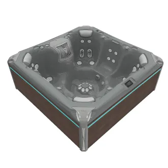 WELLIS ELBRUS PEAKLIFE DELUXE, WELLIS Wannenfarbe / Aussenverkleidung: THUNDER GREY / GRAPHITE BROWN