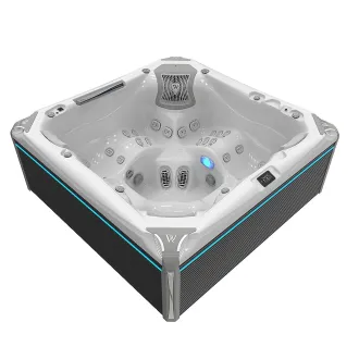 WELLIS EVEREST PEAKLIFE DELUXE, WELLIS Wannenfarbe / Aussenverkleidung: ICE WHITE / GRAU