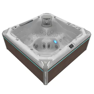 WELLIS EVEREST PEAKLIFE DELUXE, WELLIS Wannenfarbe / Aussenverkleidung: STERLING SILVER / GRAPHITE BROWN