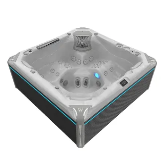 WELLIS EVEREST PEAKLIFE DELUXE, WELLIS Wannenfarbe / Aussenverkleidung: STERLING SILVER / GRAU