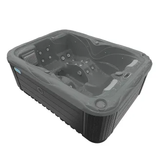 WELLIS CITYLIFE FIRENZE 230V, WELLIS Wannenfarbe / Aussenverkleidung: THUNDER GREY / GRAU