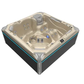 WELLIS KILIMANJARO PEAKLIFE DELUXE, WELLIS Wannenfarbe / Aussenverkleidung: CHAMPAGNE / GRAU