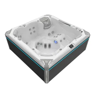 WELLIS KILIMANJARO PEAKLIFE DELUXE, WELLIS Wannenfarbe / Aussenverkleidung: ICE WHITE / GRAU