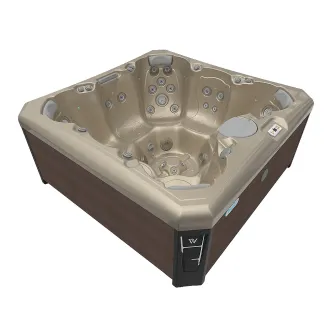 WELLIS CITYLIFE LIMA, WELLIS Wannenfarbe / Aussenverkleidung: CHAMPAGNE / GRAPHITE BROWN