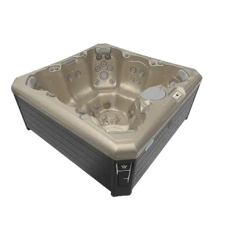 WELLIS CITYLIFE LIMA, WELLIS Wannenfarbe / Aussenverkleidung: CHAMPAGNE / GRAU