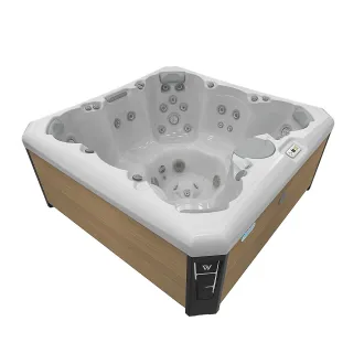 WELLIS CITYLIFE LIMA, WELLIS Wannenfarbe / Aussenverkleidung: ICE WHITE / LIGHT MAPLE