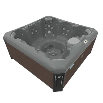 WELLIS CITYLIFE LIMA, WELLIS Wannenfarbe / Aussenverkleidung: THUNDER GREY / GRAPHITE BROWN