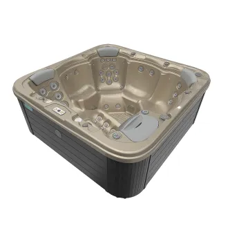 WELLIS CITYLIFE LUGANO, WELLIS Wannenfarbe / Aussenverkleidung: CHAMPAGNE / GRAPHITE BROWN