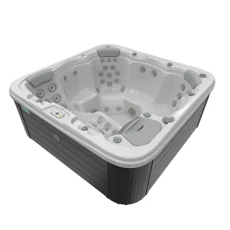 WELLIS CITYLIFE LUGANO, WELLIS Wannenfarbe / Aussenverkleidung: ICE WHITE / GRAPHITE BROWN