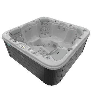 WELLIS CITYLIFE LUGANO, WELLIS Wannenfarbe / Aussenverkleidung: STERLING SILVER / GRAPHITE BROWN