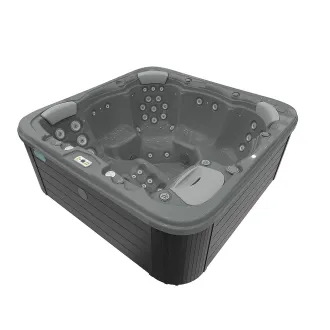 WELLIS CITYLIFE LUGANO, WELLIS Wannenfarbe / Aussenverkleidung: THUNDER GREY / GRAPHITE BROWN