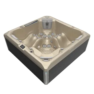 WELLIS MAKALU PEAKLIFE DELUXE, WELLIS Wannenfarbe / Aussenverkleidung: CHAMPAGNE / GRAU