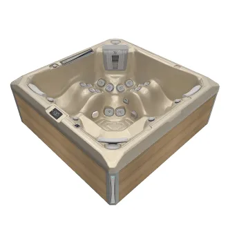 WELLIS MAKALU PEAKLIFE DELUXE, WELLIS Wannenfarbe / Aussenverkleidung: CHAMPAGNE / LIGHT MAPLE