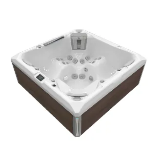 WELLIS MAKALU PEAKLIFE DELUXE, WELLIS Wannenfarbe / Aussenverkleidung: ICE WHITE / GRAPHITE BROWN