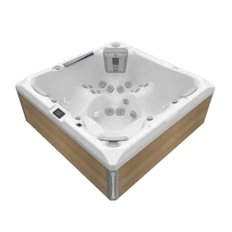 WELLIS MAKALU PEAKLIFE DELUXE, WELLIS Wannenfarbe / Aussenverkleidung: ICE WHITE / LIGHT MAPLE