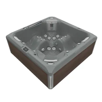 WELLIS MAKALU PEAKLIFE DELUXE, WELLIS Wannenfarbe / Aussenverkleidung: THUNDER GREY / GRAPHITE BROWN