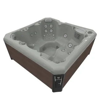 WELLIS CITYLIFE MALAGA, WELLIS Wannenfarbe / Aussenverkleidung: SOFT SILK / GRAPHITE BROWN