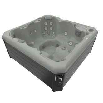 WELLIS CITYLIFE MALAGA, WELLIS Wannenfarbe / Aussenverkleidung: SOFT SILK / GRAU