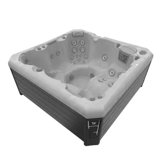 WELLIS CITYLIFE MALAGA, WELLIS Wannenfarbe / Aussenverkleidung: STERLING SILVER / GRAU