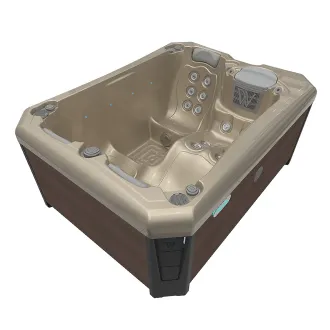 WELLIS CITYLIFE MANHATTAN, WELLIS Wannenfarbe / Aussenverkleidung: CHAMPAGNE / GRAPHITE BROWN