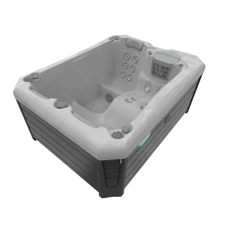 WELLIS CITYLIFE MANHATTAN, WELLIS Wannenfarbe / Aussenverkleidung: STERLING SILVER / GRAU