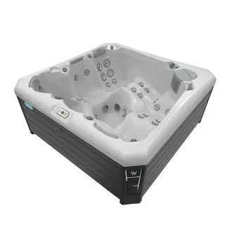 WELLIS CITYLIFE PALERMO, WELLIS Wannenfarbe / Aussenverkleidung: ICE WHITE / GRAU