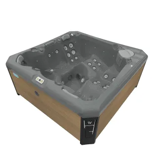 WELLIS CITYLIFE PALERMO, WELLIS Wannenfarbe / Aussenverkleidung: THUNDER GREY / LIGHT MAPLE