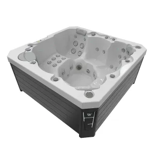 WELLIS CITYLIFE PRAGUE 230V, WELLIS Wannenfarbe / Aussenverkleidung: ICE WHITE / GRAU