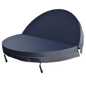 THERMOCOVER round spa 215cm - Durchmesser 215cm, Thermocover Farbe: WEATHER-SHIELD DUNKEL-GRAU