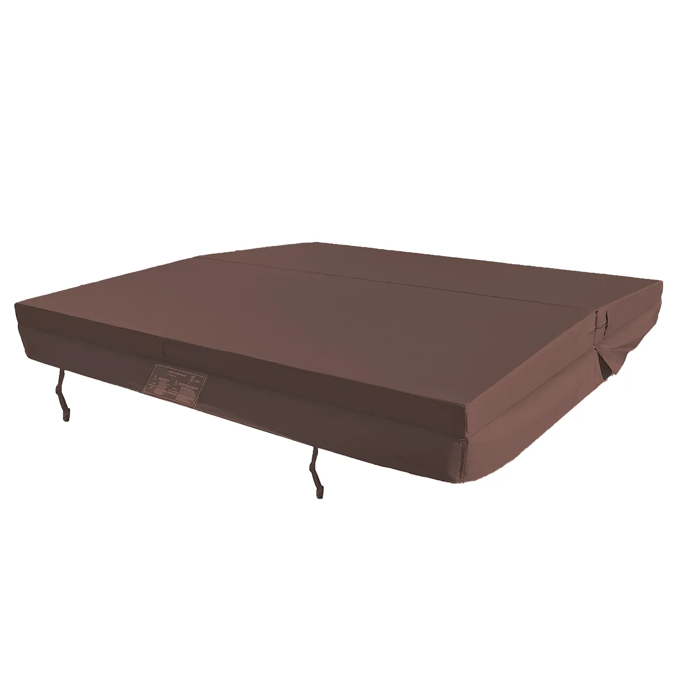 Weather Shield Thermocover braun 200cm X 200cm - Radius: 0cm Spacover