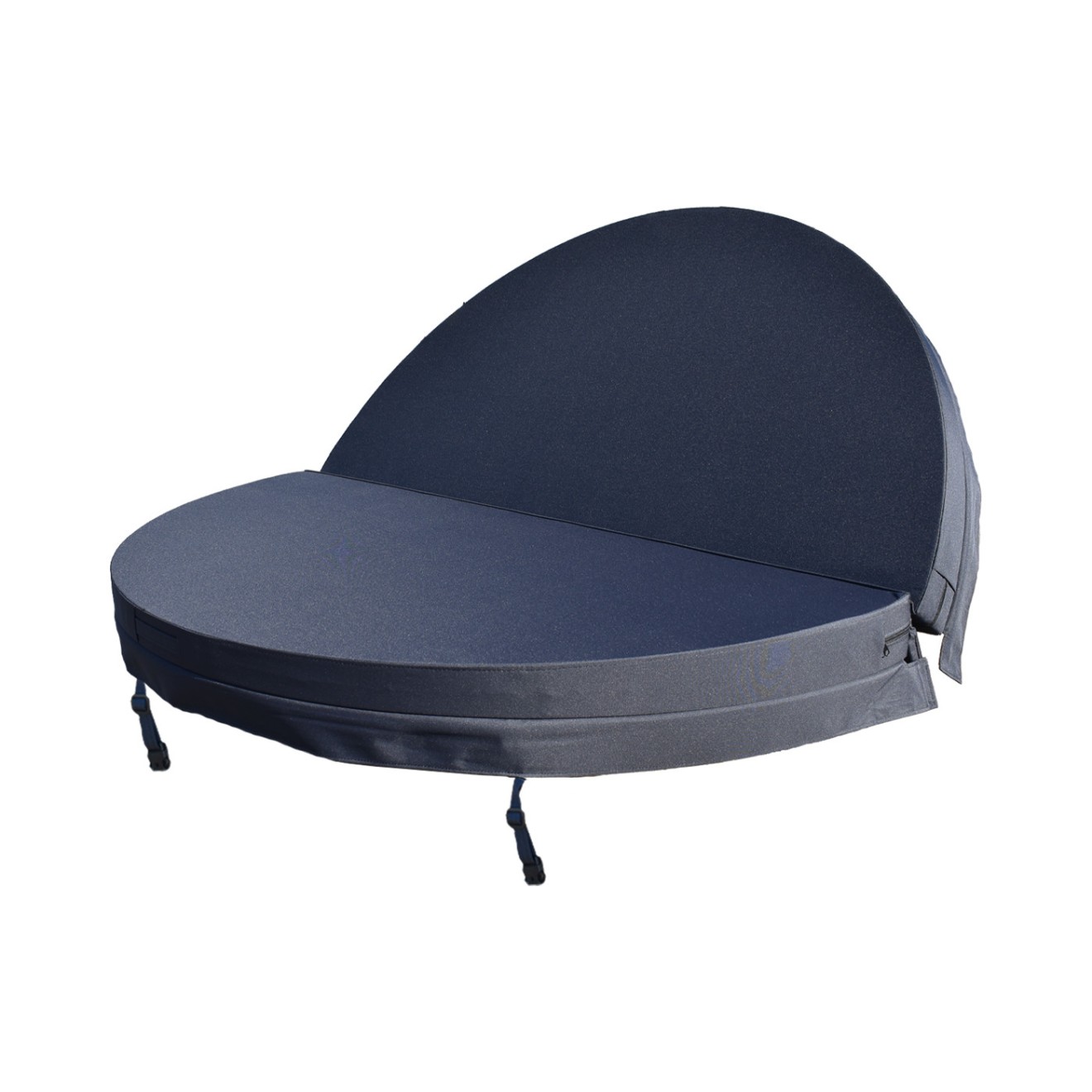 Weather Shield Thermocover dunkel-grau round spa ø215cm - Durchmesser: 215cm Spacover
