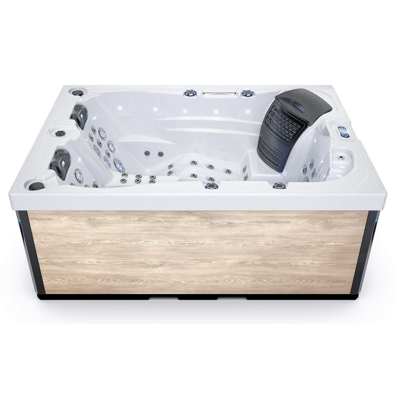 Whirlpool 2 Personen - 2 Liegen - 1 Sitz Balboa Steuerung
