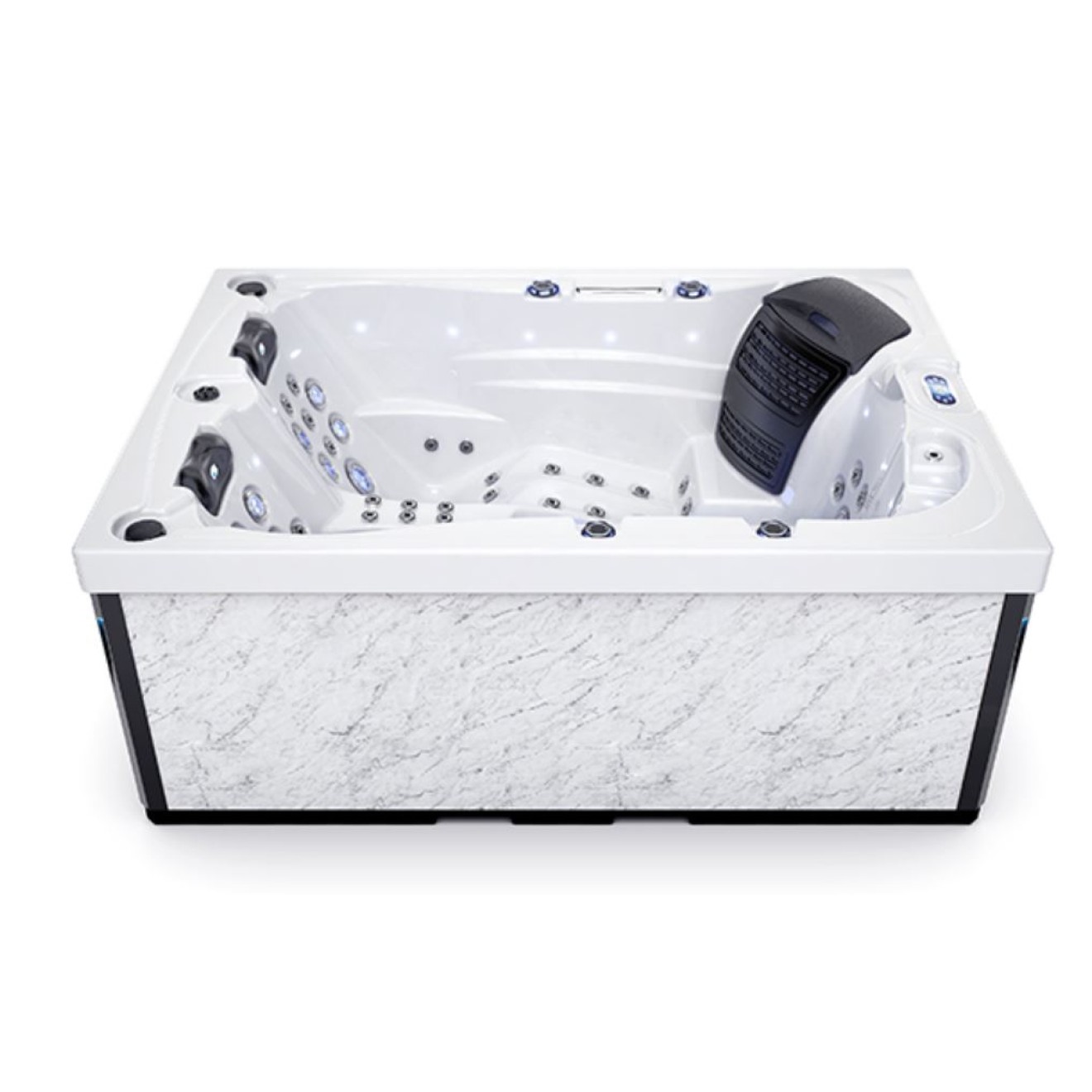 Whirlpool 2 Personen - 2 Liegen - 1 Sitz Balboa Steuerung