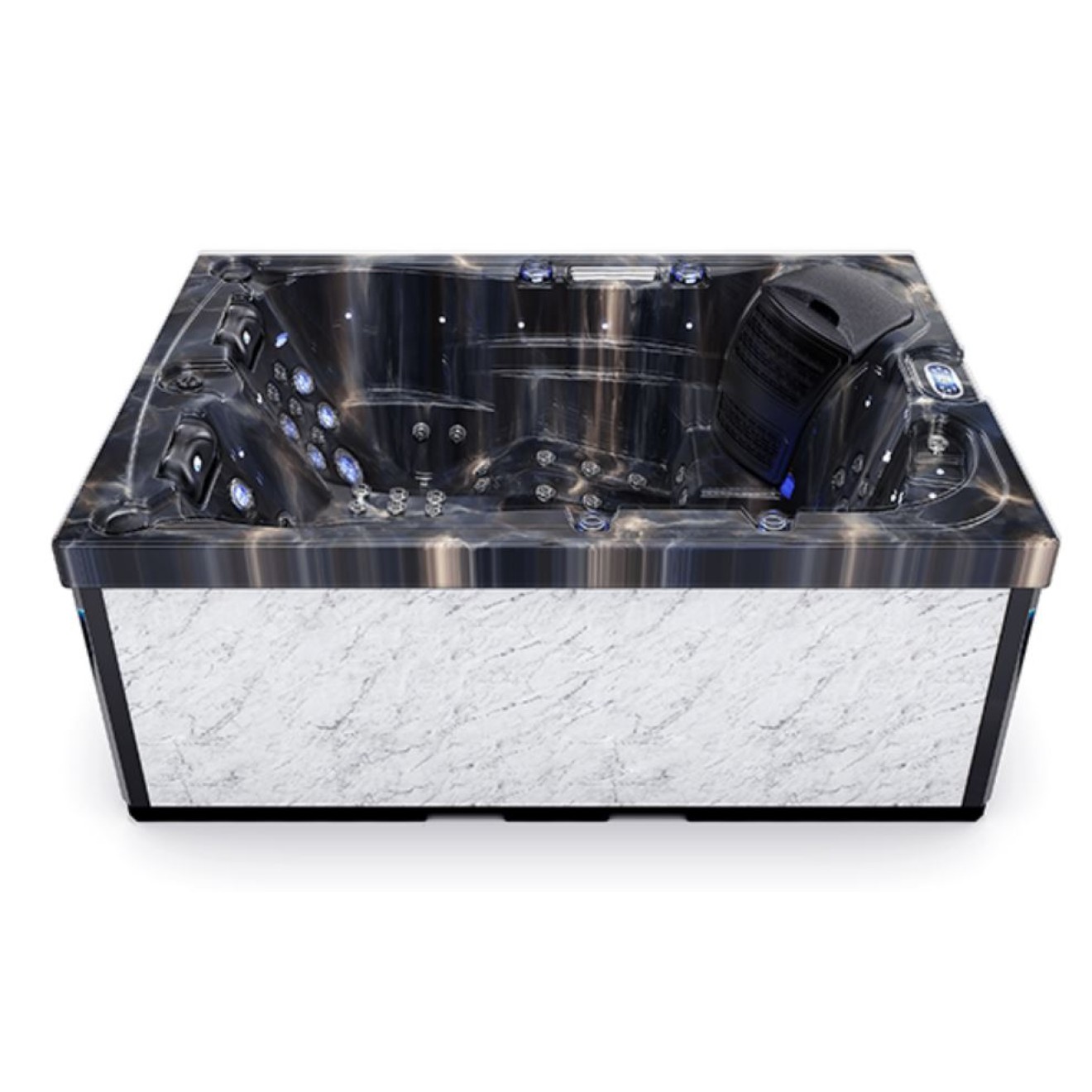 Whirlpool 2 Personen - 2 Liegen - 1 Sitz Balboa Steuerung
