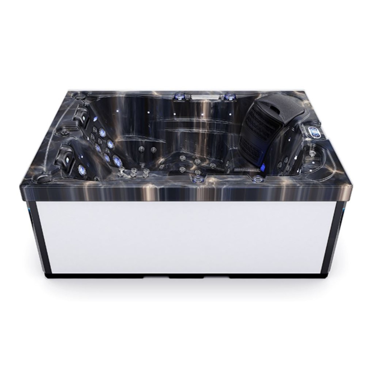 Whirlpool 2 Personen - 2 Liegen - 1 Sitz Balboa Steuerung