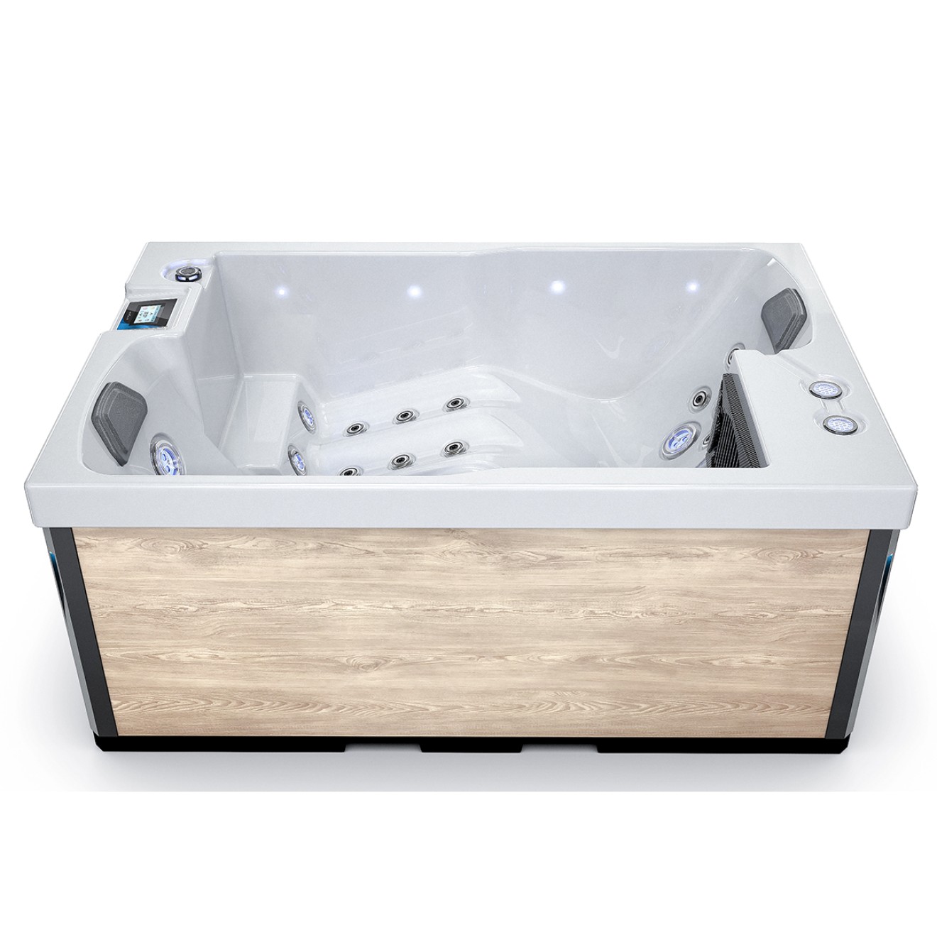 kompakter Whirlpool 200x130x80cm