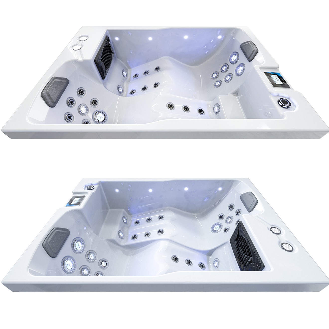 kompakter Whirlpool 200x130x80cm