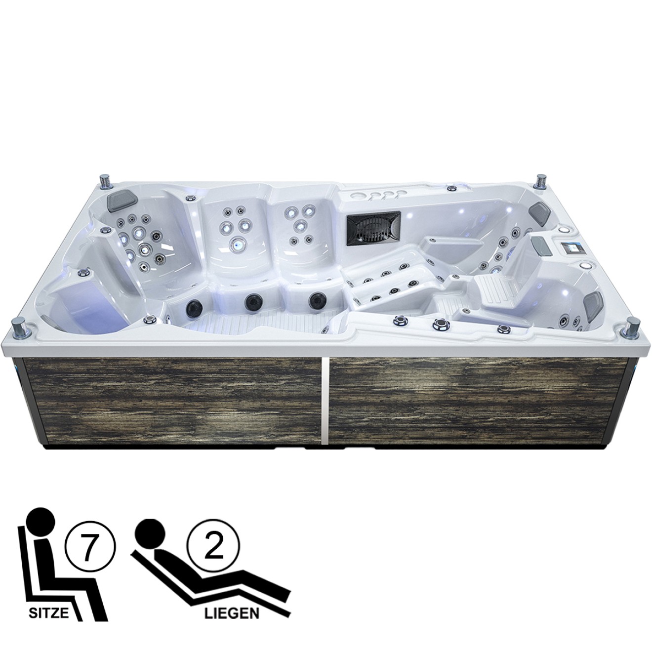 Whirlpool Wanne Sterlingsilver -